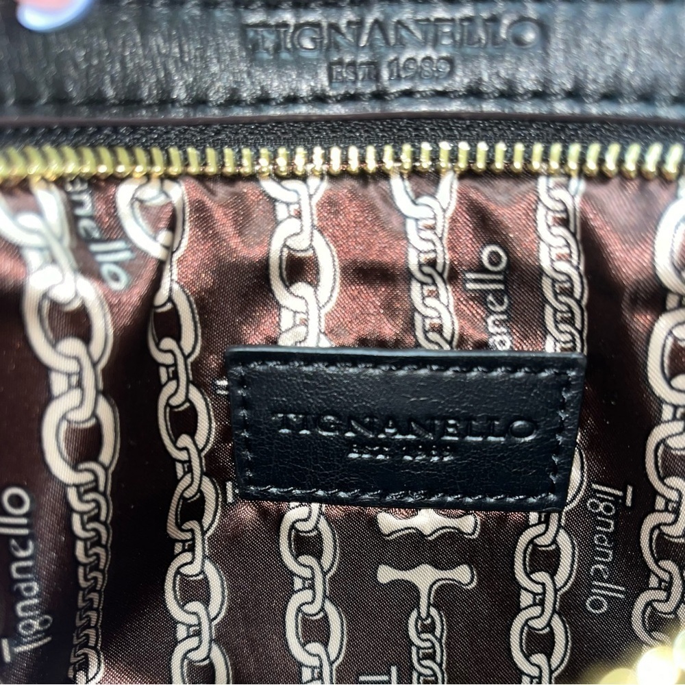 Tignanello Mojave Belt Bag, Dark Eggplant Purple *** RFID-Protected ***, NWOT - Picture 10 of 13